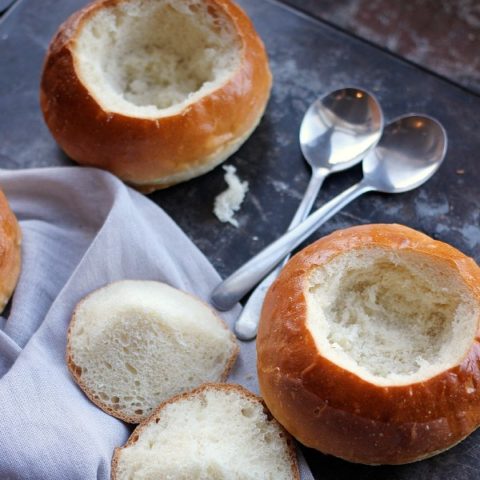 4 Pack Sourdough Bread Bowls